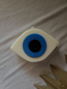 An Eye for Good Vibes Pillar Candle