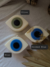 Load image into Gallery viewer, An Eye for Good Vibes Pillar Candle
