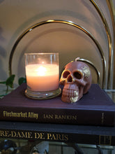 Load image into Gallery viewer, Gilded Skull Candle
